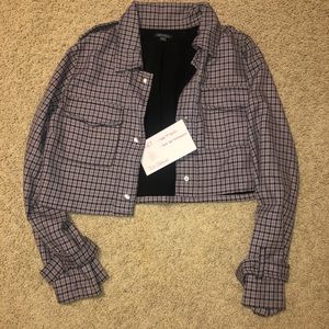 Plaid Purple Jacket